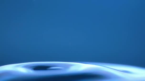 Tiro Gota Água Com Câmera Alta Velocidade — Vídeo de Stock