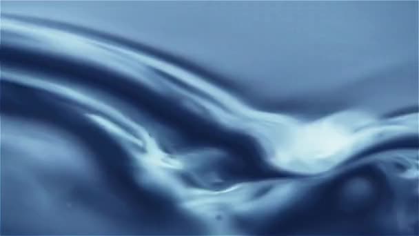 Wateroppervlak Verplaatsen Van Golven Slow Motion Abstracte Achtergrond — Stockvideo