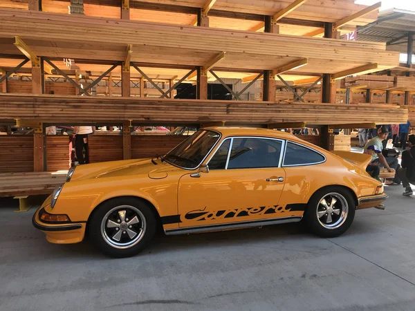 Los Angeles April 2018 Porsche Oldtimer Auf Der Automesse Ganahl — Stockfoto