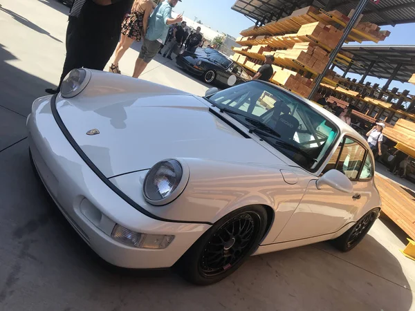 Лос Анджелес Калифорния Апреля 2018 Года Классические Автомобили Porsche Автосалоне — стоковое фото