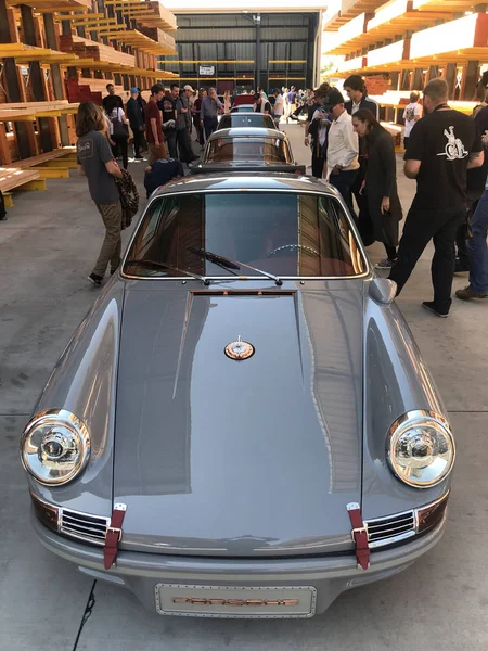 Los Angeles Abril 2018 Porsche Classic Cars Luftgekuehlt Car Show — Foto de Stock