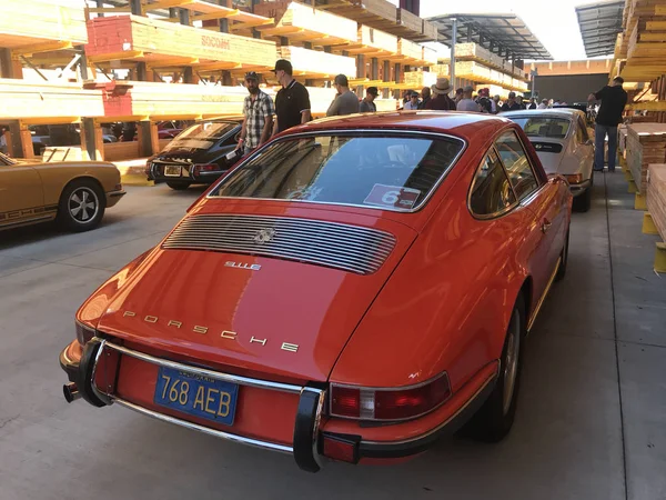 Los Angeles Abril 2018 Porsche Classic Cars Luftgekuehlt Car Show — Foto de Stock