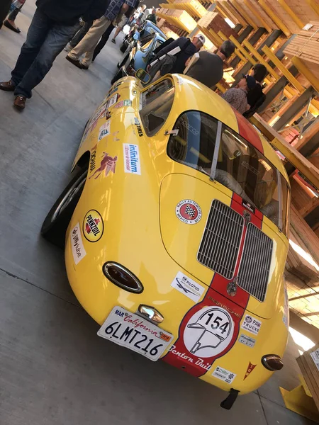 Los Angeles April 2018 Porsche Oldtimer Auf Der Automesse Ganahl — Stockfoto