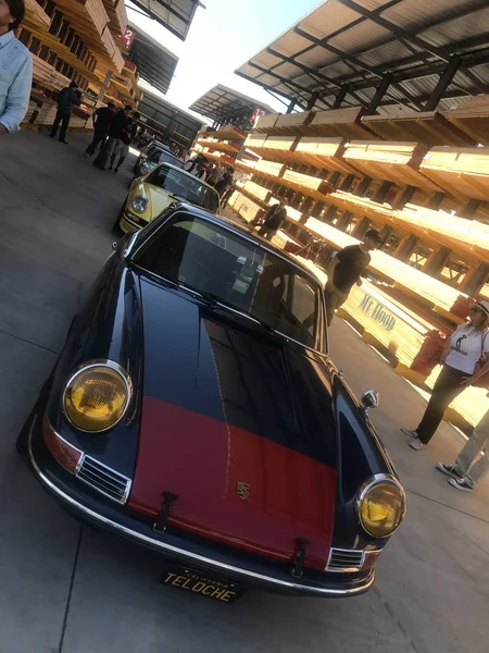 앤젤레스 캘리포니아 2018 인스부르크 Luftgekuehlt 차에서 클래식 자동차 Luft — 스톡 사진