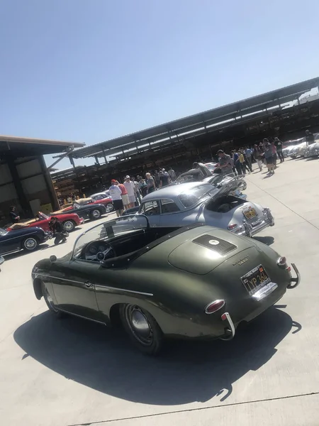 Los Angeles Abril 2018 Porsche Classic Cars Luftgekuehlt Car Show — Foto de Stock