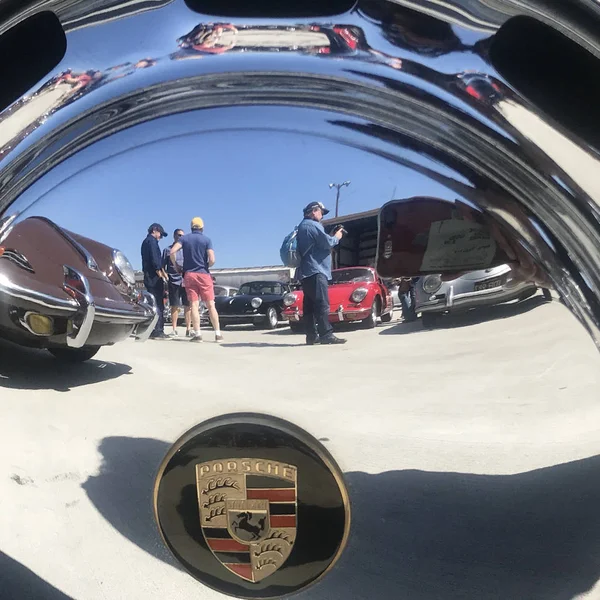 Los Angeles Abril 2018 Porsche Classic Cars Luftgekuehlt Car Show — Foto de Stock