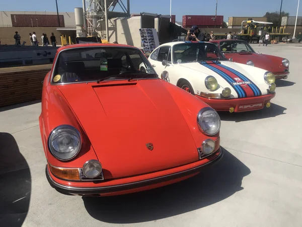 Los Angeles Abril 2018 Porsche Classic Cars Luftgekuehlt Car Show — Foto de Stock