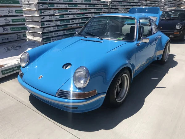 Los Angeles Abril 2018 Porsche Classic Cars Luftgekuehlt Car Show — Foto de Stock