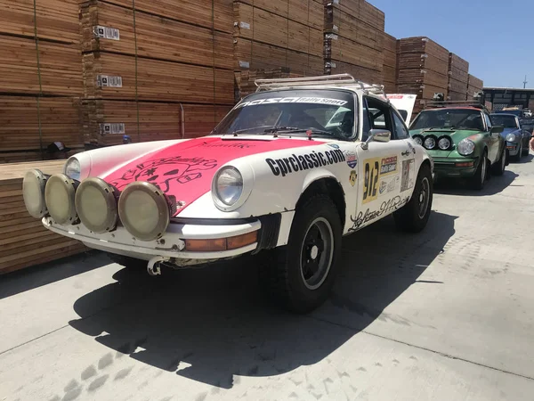 Los Angeles April 2018 Porsche Classic Cars Luftgekuehlt Car Show — Stock Photo, Image