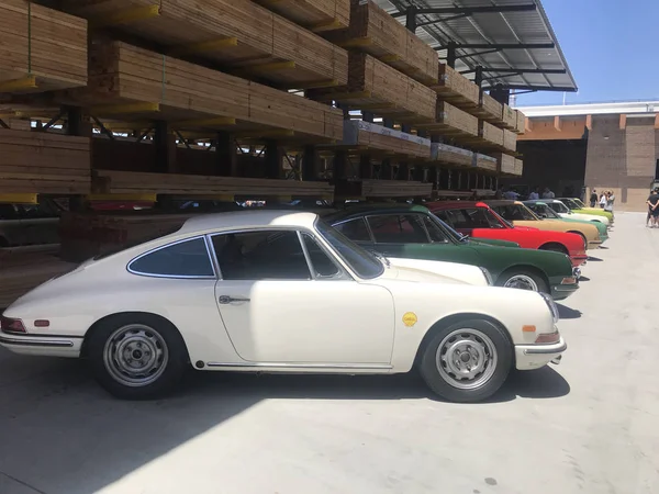 Los Angeles April 2018 Porsche Classic Cars Luftgekuehlt Car Show — Stock Photo, Image