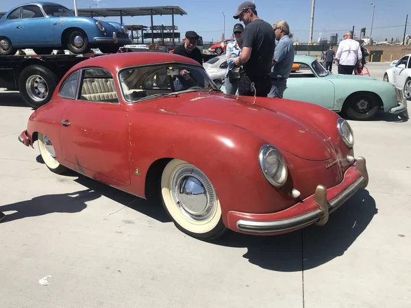 Los Angeles Abril 2018 Porsche Classic Cars Luftgekuehlt Car Show — Fotografia de Stock