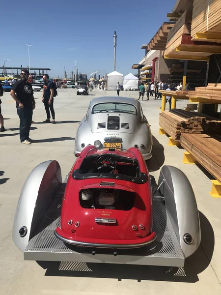 Los Angeles Απριλίου 2018 Κλασικά Αυτοκίνητα Porsche Στο Luftgekuehlt Αυτοκίνητο — Φωτογραφία Αρχείου