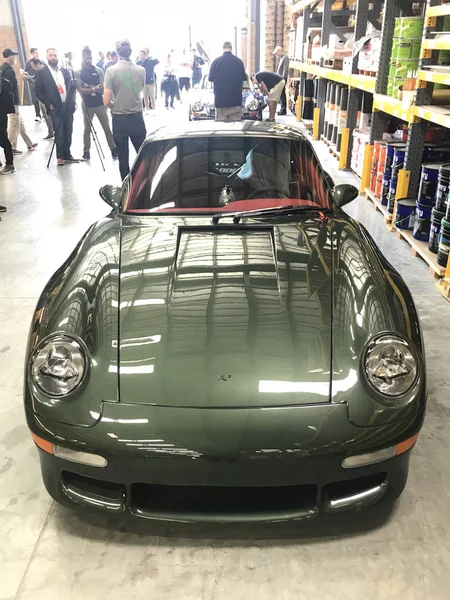 Los Angeles April 2018 Porsche Oldtimers Luftgekuehlt Auto Show Ganahl — Stockfoto
