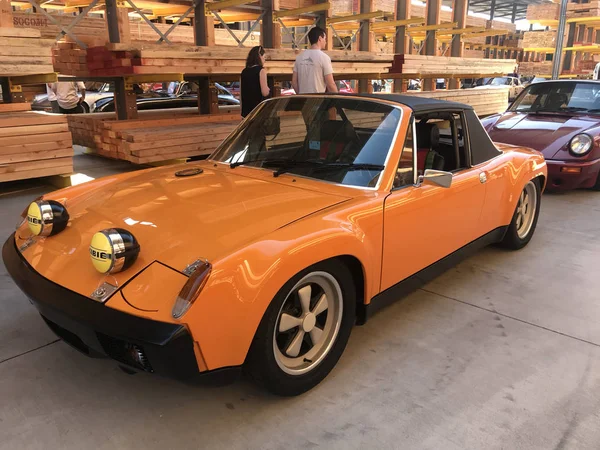 Los Angeles April 2018 Porsche Classic Cars Luftgekuehlt Car Show — Stock Photo, Image