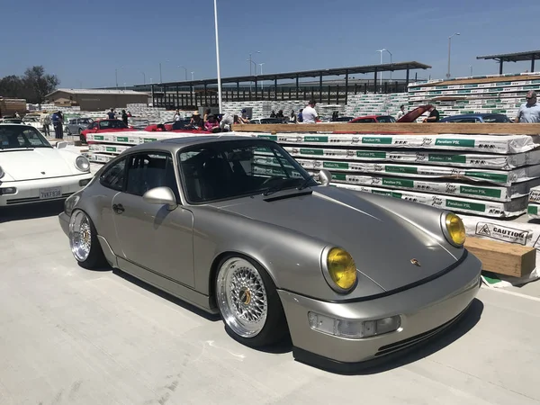 Los Angeles April 2018 Porsche Classic Cars Luftgekuehlt Car Show — Stock Photo, Image