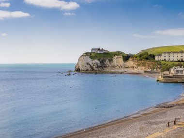 Tatlısu koyu Isle of Wight'deki / İngiltere