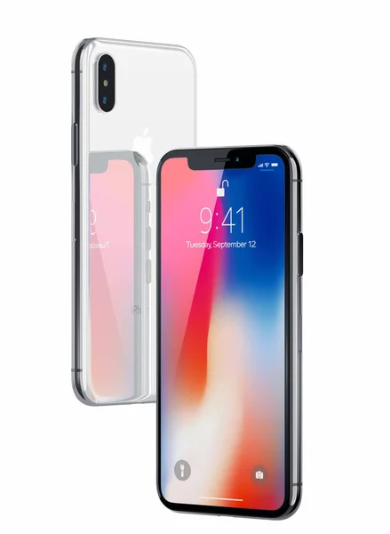 Новый Apple iphone X — стоковое фото