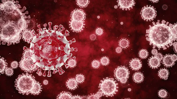 Κίνδυνος Από Τον Του Coronavirus Και Ασθένεια Κινδύνου Για Δημόσια — Φωτογραφία Αρχείου