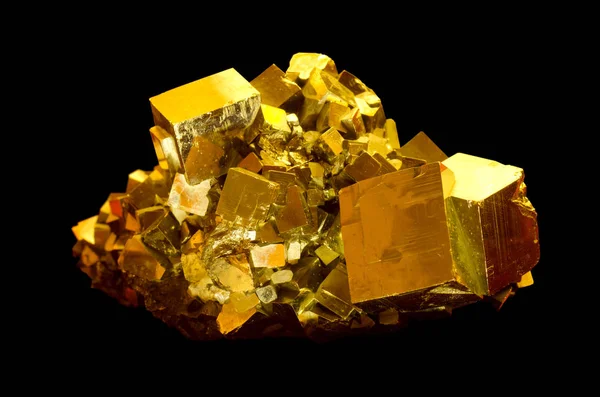 矿物为黄铁矿 — 图库照片