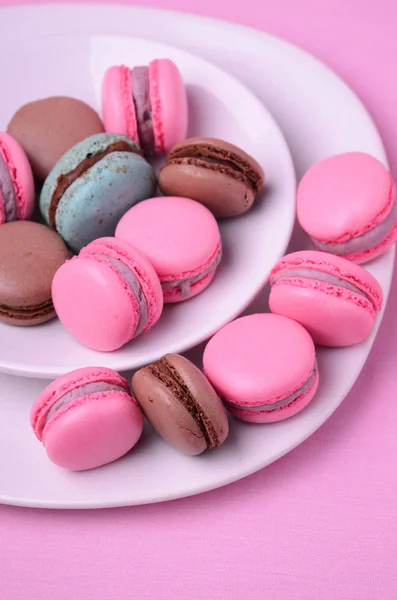 Traditional french macarons — Stock Photo, Image