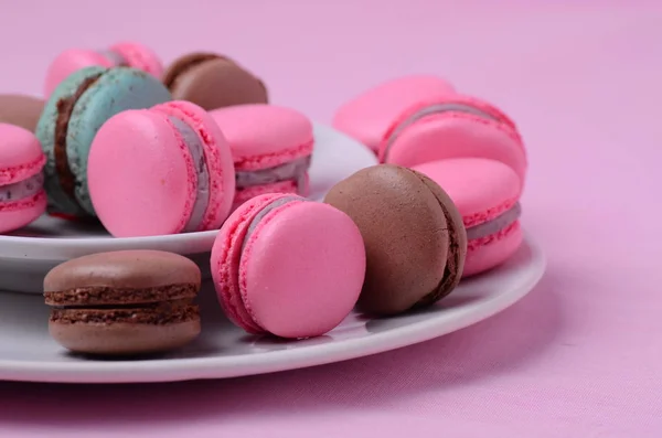 Traditional french macarons — Stock Photo, Image