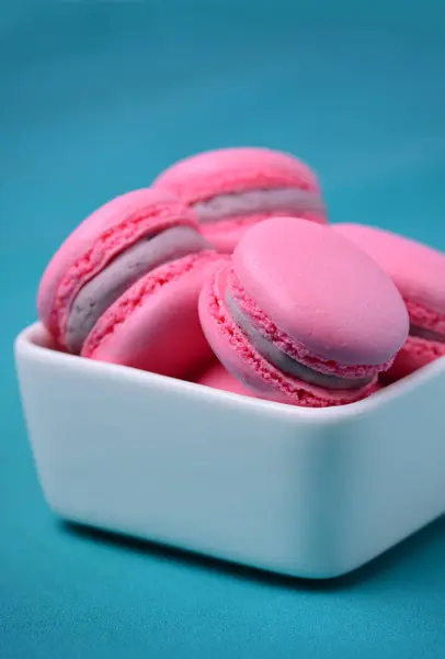 Macarons français traditionnels — Photo