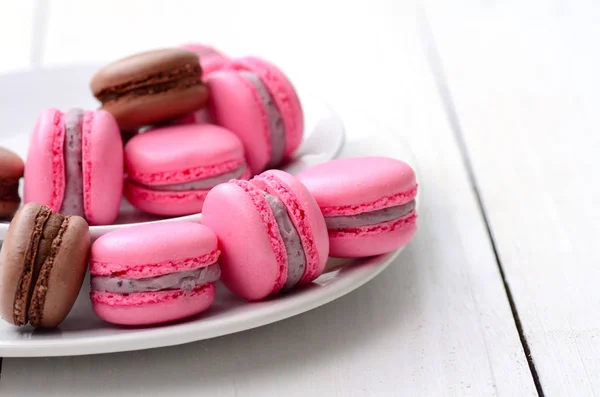 Traditional french macarons — Stock Photo, Image