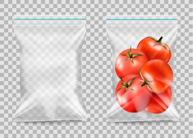 Polipropilen plastik ambalaj - Naylon torba şeffaf arka