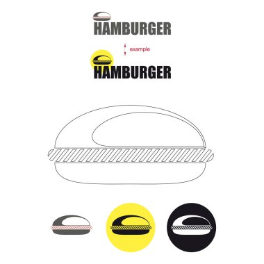 Hamburger için logo