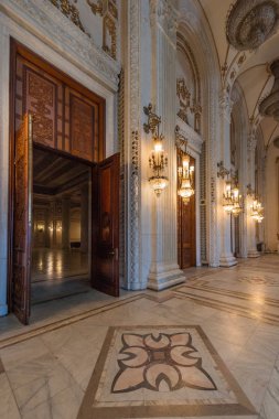 Bucharest, Romanya - 22 Mart: iç Sarayı ile vurdu 