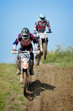 Bucharest, Romanya - 14 Mayıs: Bilinmeyen biniciler katılır 