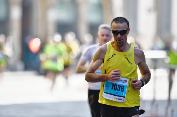 A hagyományos éves maraton, Firenze — Stock Fotó