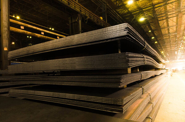 Packed of steel sheet