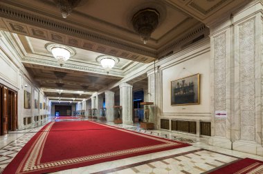 Bucharest, Romanya - 22 Mart: iç Sarayı ile vurdu 