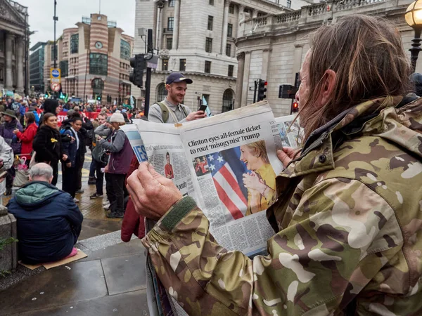 Londres Royaume Uni Octobre 2019 Manifestations Non Officielles Des Militants — Photo