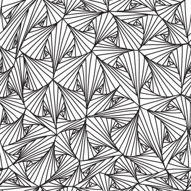 Kusursuz soyut geometrik desen