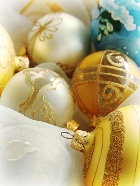 Background of Christmas balls — Stock Photo, Image