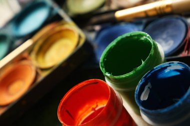 Renk boyalar kümesi