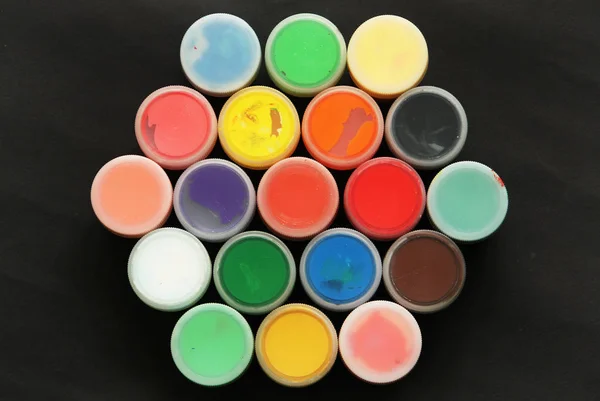 Set Color Paints — Stock Photo, Image