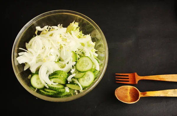 Tasty Fresh Healthy Salad — Stock Photo, Image