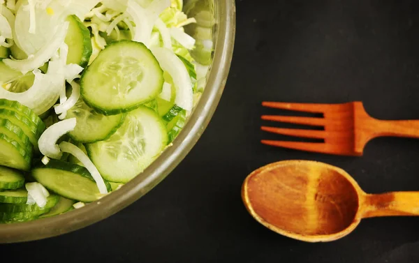 Tasty Fresh Healthy Salad — Stock Photo, Image