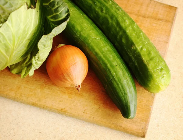 Lezzetli Taze Sağlıklı Salata — Stok fotoğraf