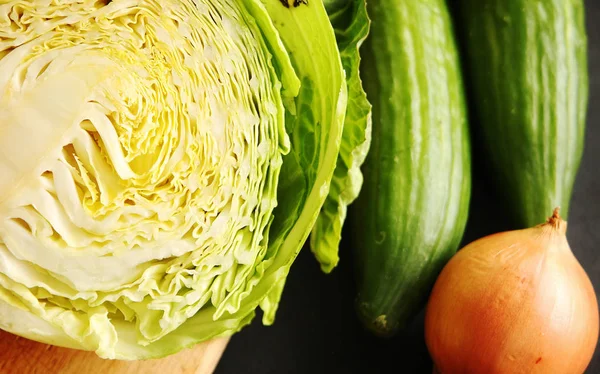 Salada Saudável Fresca Saborosa — Fotografia de Stock