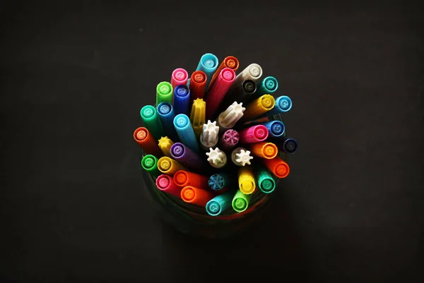 Hermoso Conjunto Lápices Color —  Fotos de Stock