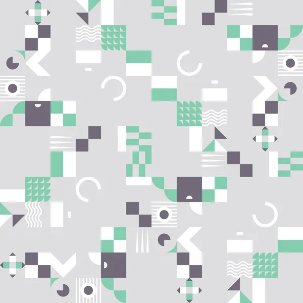 Geometric mosaic seamless pattern — Stock Photo, Image