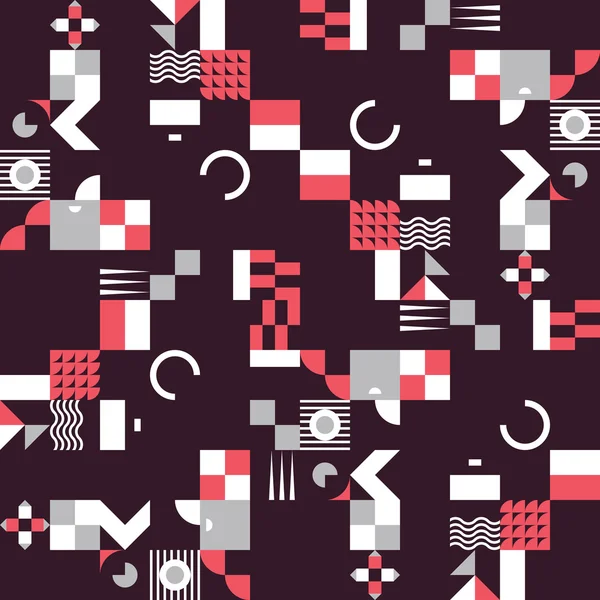 Naadloze geometrische mozaïek patroon — Stockfoto