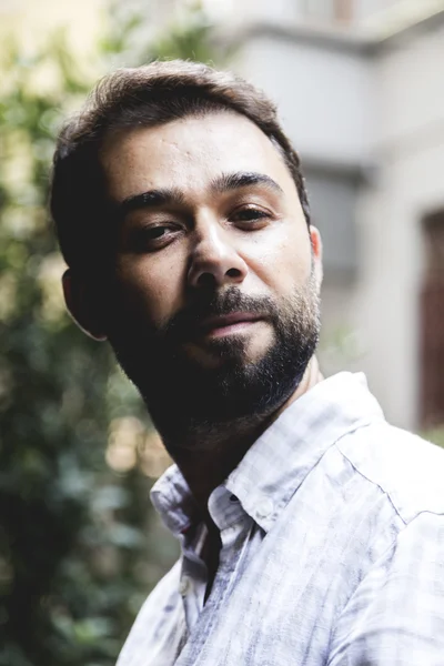 Young Middle Eastern Man Portrait Istanbul Outdoor Shooting — Stock Photo, Image