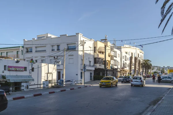 La Marsa distrito de Tunis cidade, a capital da Tunísia — Fotografia de Stock