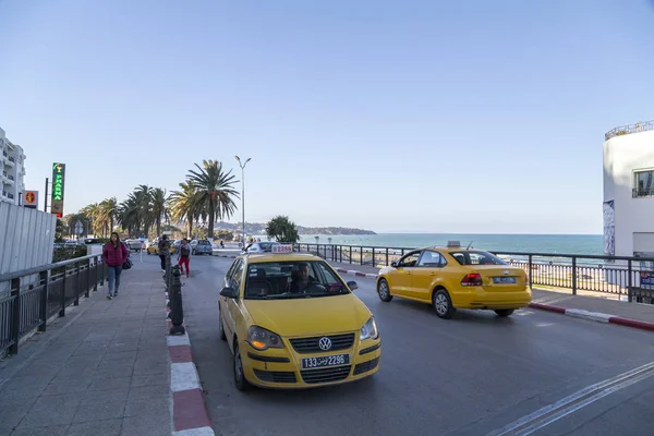 La marsa Bezirk von Tunis, der Hauptstadt Tunesiens — Stockfoto