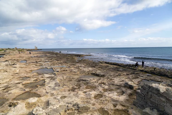 Mahdia vista sulla costa, Tunisia — Foto Stock